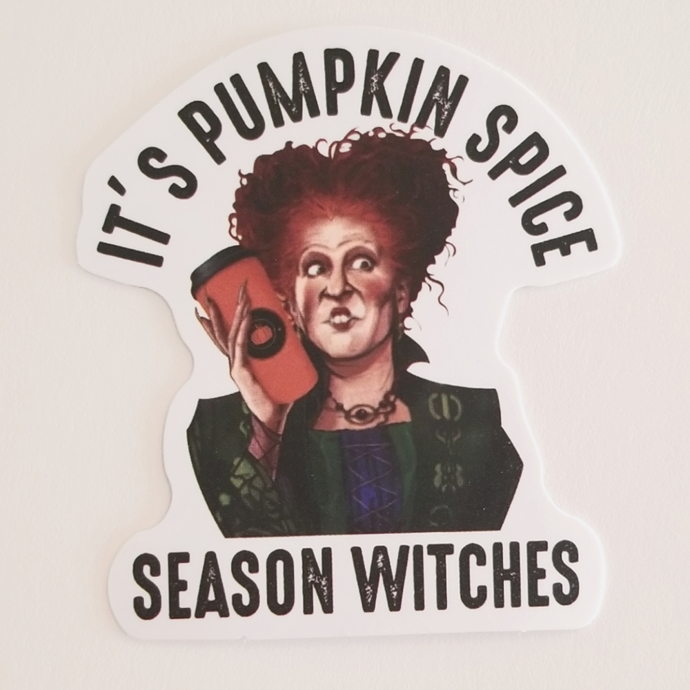10/$10 Pumpkin Spice Season Sticker